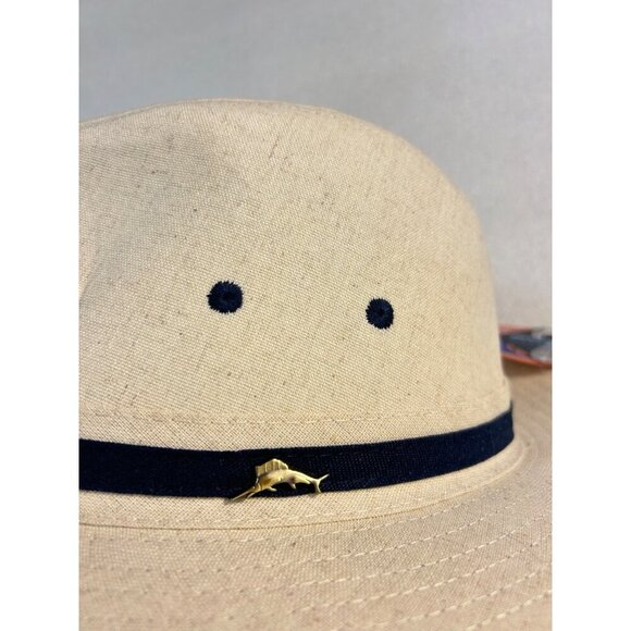 Tommy Bahama NWT Pain Killer Fedora Hat Cool Max - Picture 6 of 7